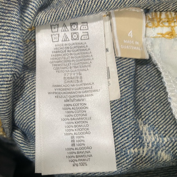 Michael Kors Distressed Boyfriend Jeans size 4‎ - Picture 4 of 10